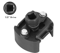 Alat Pelepas Kunci Filter Oli Universal yang Dapat Disesuaikan, 60-80mm (2.36-3.15 Inci), Penggerak 1/2"