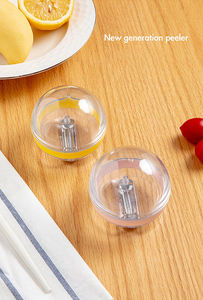 Rallador y Pelador Manual Multifuncional al por Mayor para Verduras y Frutas con Almacenamiento de PP para Patatas y Naranjas - Product Image 5