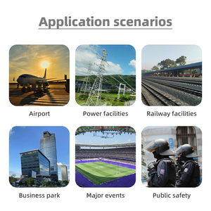 10km Dron Detector UAV Portátil Full Frequency <span class=keywords><strong>Detection</strong></span> System Fpv Dji IP65 Controle Remoto Alarme Localização Rastreamento - Product Image 3