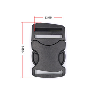 Plastic Side Release Buckle 33Mm For Bags <b>Webbing</b> <b>Strap</b> Accessory - Product Image 3