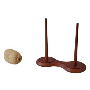 Soporte de Hilo Redondo de Madera Ecológico Herrschner, Accesorio de Costura, 11.5cm, Herramienta Práctica para Manualidades - Product Image 5
