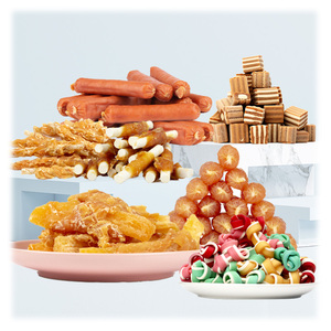 Nourriture pour chien, sans Grain, saveur de bœuf, saucisse à haute teneur en protéines pour adulte, collation pour animaux de compagnie, friandises pour chiens - Product Image 1