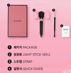 แท่งไฟแบล็คพิงค์ 15 สี RGB LED ใช้แบตเตอรี่ AA พร้อมสีที่กำหนดเองได้ สำหรับคอนเสิร์ต งานปาร์ตี้ ขายส่ง - Product Image 2