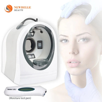 Espejo Inteligente con IA para Análisis de Piel, Máquina de Análisis Facial, Escáner de Humedad UV, Diagnóstico de Piel 3D, Equipo para Salón de Belleza
