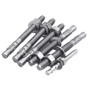 Perno de Anclaje de Acero Inoxidable, Cuña de Expansión para Concreto, Tornillo M10, Pernos de Pared, Fijación Estructural, Piezas de Ferretería Marina, Alta Resistencia - Product Image 1