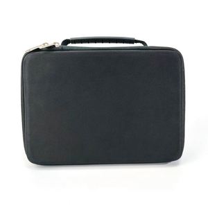 Étui professionnel personnalisé noir en EVA rigide pour fer à friser, avec poignée en plastique, étanche, pour voyage, outil de barbier, étui de rangement durable - Product Image 2