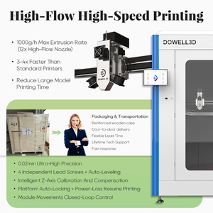High Accuracy Impresora <b>3d</b> 1000*1000*1200mm Large Size Full Metal Enclosed <b>Printer</b> 500mm/s Fast Printing - Product Image 6