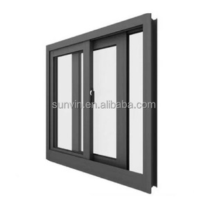 Fenêtre coulissante de balcon en aluminium Double Pan Transaction Window Slide <span class=keywords><strong>Rail</strong></span> Aluminium pour fenêtre coulissante - Product Image 6
