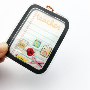 Haute qualité <span class=keywords><strong>personnalisé</strong></span> mignon dessin animé <span class=keywords><strong>Shaker</strong></span> porte-clés dynamique acrylique porte-clés clair acrylique <span class=keywords><strong>Photo</strong></span> porte-clés <span class=keywords><strong>Shaker</strong></span> - Product Image 4