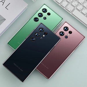 Vente chaude Version mondiale Android 12 Caméra HD 7,3 pouces 16 Go + 512 Go Smartphone Déverrouillage par reconnaissance faciale Téléphone mobile <span class=keywords><strong>S22</strong></span> Ultra - Product Image 5