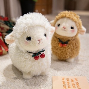 Peluche <span class=keywords><strong>de</strong></span> Oveja Alpaca, Suave y Esponjoso, Muñeco <span class=keywords><strong>de</strong></span> Peluche Relajante para Dormir, Adorable Regalo <span class=keywords><strong>de</strong></span> Cumpleaños para Niñas, Decoración para el Hogar - Product Image 2