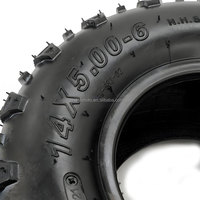 Pneus sans chambre à air de haute qualité 14x5.00-6 14x4.10-6, vente en gros, pneus de 6 pouces, pneus ATV