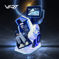 Chaise de simulateur de vol de réalité virtuelle, fauteuil roulant Vr, Machine de jeu d'arcade, rotation à 720 degrés, offre spéciale, 360