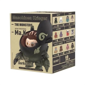 POP MART Labubu Hiroshi <span class=keywords><strong>Yokoyama</strong></span> Ma.K. Série Blind Box Red Flamingo Cool Mech Handset - Product Image 6