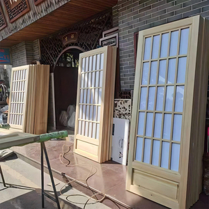 Portes coulissantes japonaises translucides chics pour la séparation des espaces de bureau à domicile - Product Image 5