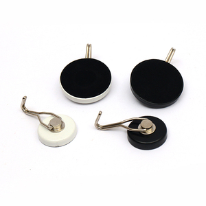 <span class=keywords><strong>Crochet</strong></span> magnétique pour pot en ferrari, objet surdimensionné, <span class=keywords><strong>noir</strong></span> et blanc, avec base ronde - Product Image 3