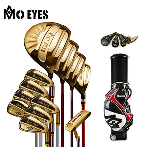 MO EYES MTG020 Tête de driver à rebond élevé DAT 55, réglable, pour droitier, poignée en caoutchouc, ensemble complet de clubs de golf pour hommes, sac de voyage pour clubs de golf - Product Image 1