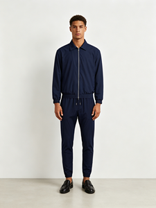 <span class=keywords><strong>Tuta</strong></span> Sportiva Personalizzata da <span class=keywords><strong>Uomo</strong></span> con Zip <span class=keywords><strong>Senza</strong></span> <span class=keywords><strong>Cappuccio</strong></span>, Traspirante, per Corsa e Allenamento - Product Image 2