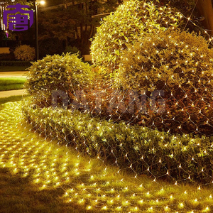 Luces de cadena LED para Navidad para exteriores, luces de hadas LED en forma de red para decoración de jardín - Product Image 6