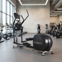 Elliptique commercial à résistance magnétique, entraîneur elliptique silencieux, cross-trainer cardio pour salle de sport