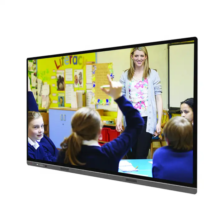 Pantalla táctil infrarroja de 75 pulgadas, Pizarra Interactiva, Smart TV, clase de tablero inteligente, pantalla interactiva