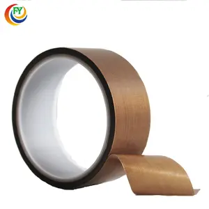 उच्च तापमान प्रतिरोधी PTFE चिपकने वाला टेप रासायनिक अस्थायी प्रतिरोधी PTFE कपड़ा टेप सुखाने के लिए कन्वेयर बेल्ट