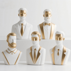 <strong>Hungary</strong> Man &amp; Woman Resin Statue. Custom 3D Hand-Painted Sculpture, Representing Hungarian Souvenir in a Collectible Art Form. - Product Image 2