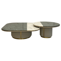 Table et meuble tv en marbre de luxe moderne, Offre Spéciale