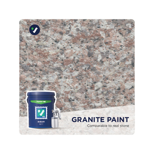 Vernice a pietra Vanlei eccellente resistenza agli agenti atmosferici per la casa Texture pittura murale - Product Image 3