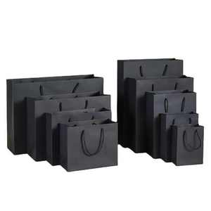 Emballage en carton personnalisé de boutique en rose sac en papier cadeau mat bon marché avec votre propre logo pour les petites entreprises - Product Image 4