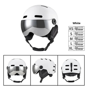 <span class=keywords><strong>Casque</strong></span> de ski et de snowboard OEM avec visière <span class=keywords><strong>Freestyle</strong></span> en ABS+EPS respirant unisexe léger - Product Image 6