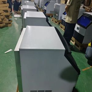 Máquina de Hielo Comercial NES-150C-8 Automática para el Hogar, de Alta Velocidad y Producción de 150 kg, Ideal para Cafeterías - Product Image 4