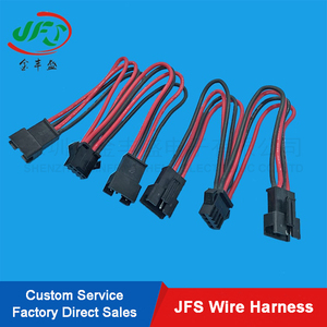 3 मिमी 3 पिन दो सिलेंडर मोटरसाइकिल नेतृत्व कॉपर कोर और पीपी इन्सुलेशन अनुकूलन योग्य लंबाई - Product Image 6