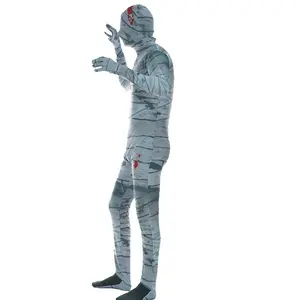 Adult Mens Egypt Mummy Costume Horror Fancy Dress For Halloween Party OEM/ODM