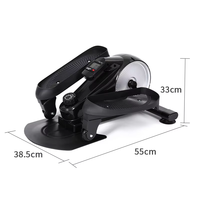 Équipement elliptique portable professionnel pour salle de sport intérieure, machines elliptiques pour exercices sous le bureau