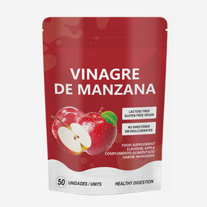 Gomitas Adelgazantes AVC 50, Suplemento de Vinagre de Sidra de Manzana Sin Gluten para la Salud Digestiva, Gomitas de Vinagre de Sidra de Manzana AVC - Product Image 1