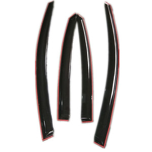 Deflettore Pioggia <span class=keywords><strong>per</strong></span> Cofano in Acrilico Nero Fumé, Protezione Finestrini <span class=keywords><strong>per</strong></span> MIRAGE HATCHBACK, 12 Anni di Garanzia - Product Image 5