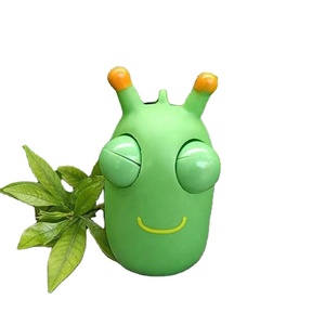 Personalized Funny Bug-Eyed Stress Relief Toy <b>Squishy</b> Caterpillar for Relaxation and Wholesale Gifts - Product Image 4