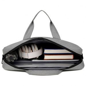 Sac à bandoulière pour ordinateur portable de grande capacité pour homme, 15-16 pouces, avec impression de logo personnalisé, design élégant, cadeau d'entreprise - Product Image 4