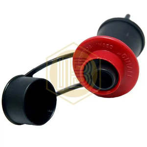 Tappo ermetico in gomma per bottiglie con chiusura in sughero - Product Image 2