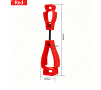Pince multifonctionnelle pour gants de travail, support anti-perte pour gants, clip de ceinture de sécurité pour ouvriers du bâtiment