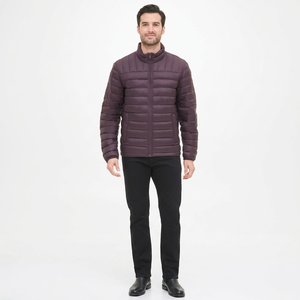 Veste matelassée confortable pour homme, respirante, manches longues, légère, prix raisonnable, avec des designs tendance. - Product Image 1