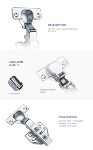 Kẹp Đệm Trên Bản Lề Sắt Hai Lỗ - Product Image 6