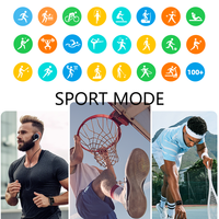Dispositivos portátiles P101S Android Sport Smart Watch Reloj conectado IP68 Impermeable Bt Llamando Moda China Relojes inteligentes de lujo