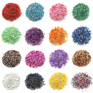 Zhubi 12/0 8/0 6/0 perles <span class=keywords><strong>de</strong></span> rocaille en verre Miyuki, perles <span class=keywords><strong>de</strong></span> couleurs teintées galvanisées pour Bracelet, bricolage, fabrication <span class=keywords><strong>de</strong></span> bijoux, breloques artisanales - Product Image 1