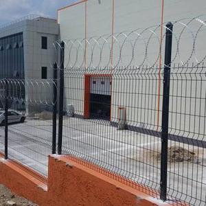 Thiết Kế Hiện Đại Sắt Net 3D Hàng Rào Không Thấm Nước Lỗ Vuông Dây Lưới Tấm Hàn Cổng Cho Sân Đường Lái Xe An Ninh 3D Mô Hình - Product Image 5