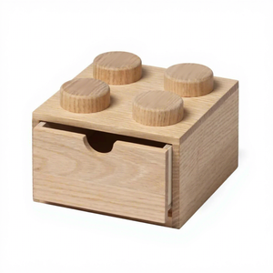 Game Classify Wooden Desk <b>Drawer</b> 4 Knobs Wood Toy <b>Storage</b> <b>Box</b> Organizer for Kids - Product Image 1