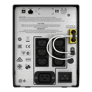 SMC2000I Smart Tower <b>UPS</b> 2000VA 1300W 230V Uninterruptible Power Supply With USB for <b>Computer</b> Workstation - Product Image 3