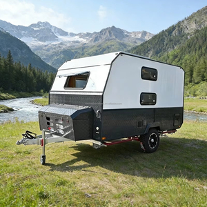Mini-caravane légère tout-terrain <span class=keywords><strong>pour</strong></span> <span class=keywords><strong>moto</strong></span> et VTT, remorquable par SUV - Product Image 6