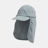 Casquette de baseball en polyester respirante pour l'extérieur, protection solaire UV estivale, avec cache-cou, vente en gros